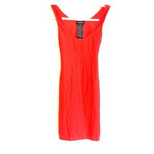 Bebe red dress